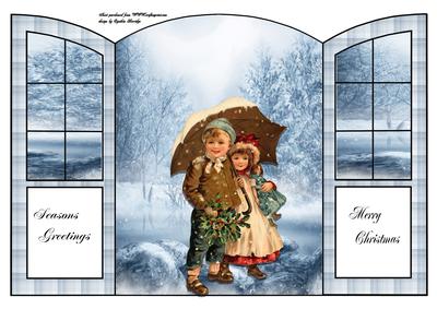 Christmas Gatefold Children