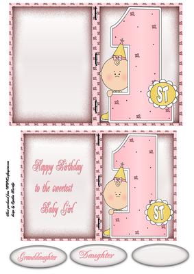 Baby Girls First Birthday