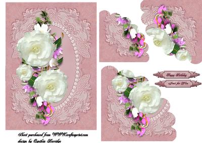 White Rose and Lace