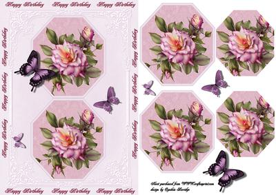 A 5 Birthday Roses