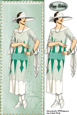 Lady in Green Dl
