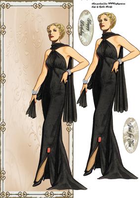Vintage Fashion Lady Dl