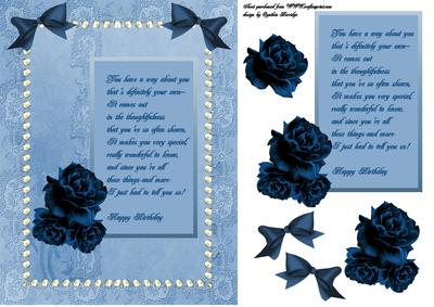 Blue Roses Special Friend