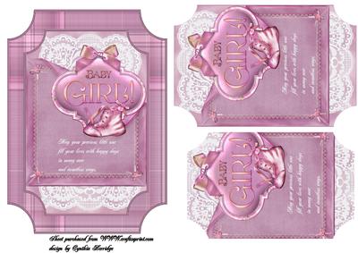 Baby Girl Plaque