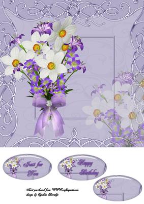 8x8 Flower Boquet