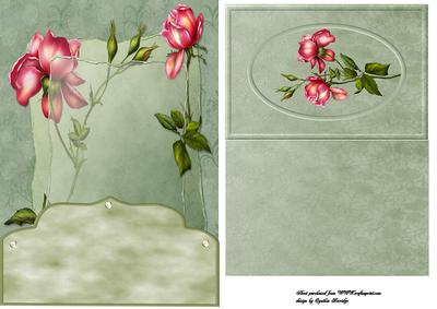 A5 Card with Pocket and Notelet