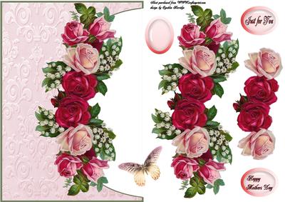 Double Roses Inverted Card