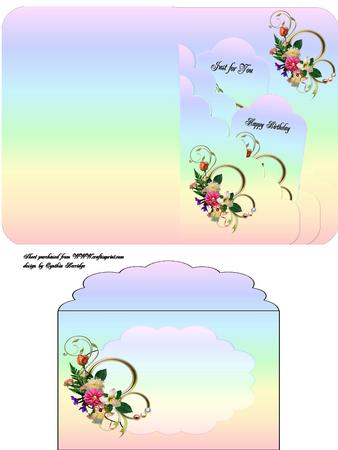 Rainbow Pocket and Tags Card Kit