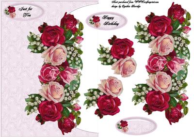 Vintage Roses Decopage