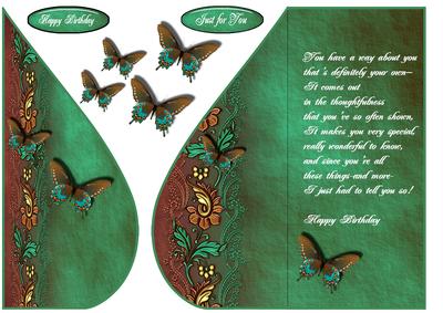 Butterflies Teardrop