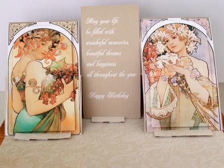 Triple Easel Ladies
