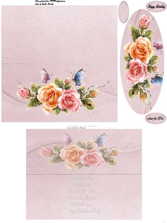 Flowers and Butterflies Dl Kit