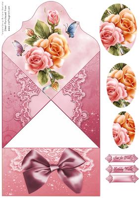Rosy Glow Spring Top Card