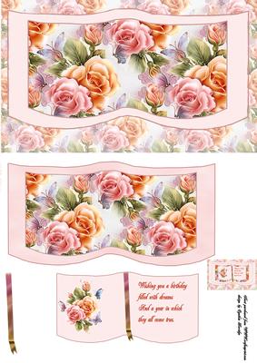 Rosy Glow Book Sheet
