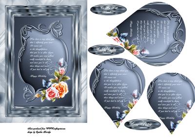 7x5 Flowers Teardrop Pryamage