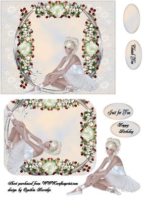 Oval Ballerina Frame