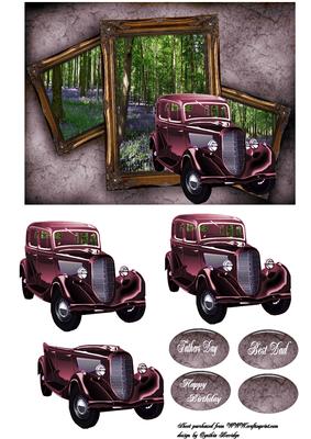 Blue Bell Woods Vintage Car