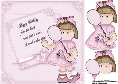 8x8 Pretty Cutie Birthday