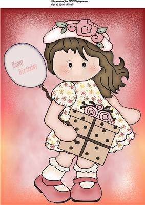 A4 Cutie Birthday Card