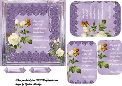 Lace Roses and Verse