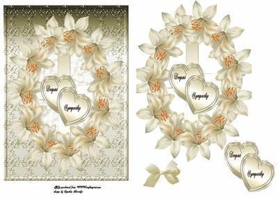 7x5 Sympathy Hearts