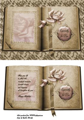 A5 Birthday Book and Verse