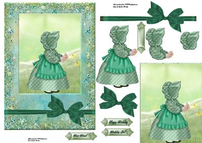 Green Sunbonnet Sue