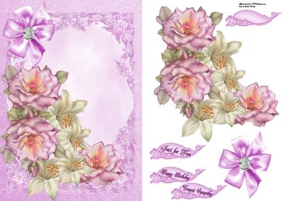 A5 Roses and Lilies