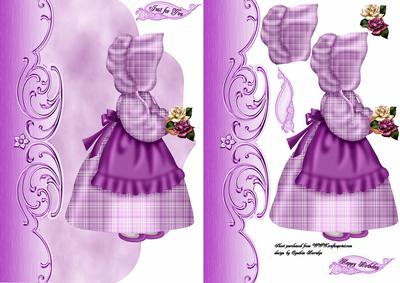 Lavender Sunbonnet Sue