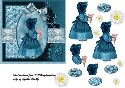Sunbonnet Sue and Lace