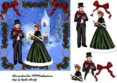6x6 Carol Singers