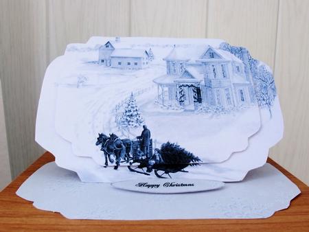 Christmas Snow Scenery Kit