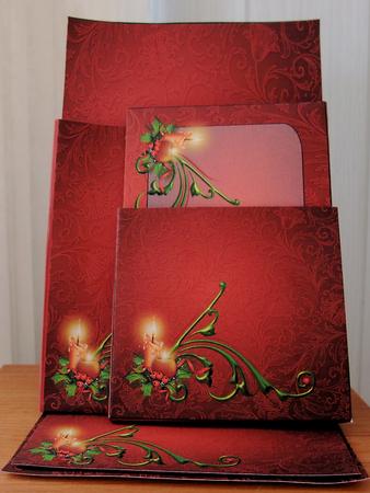 Christmas Easel Card Stationery