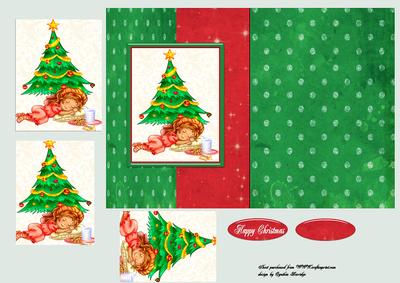 Waiting for Santa Centre Fold