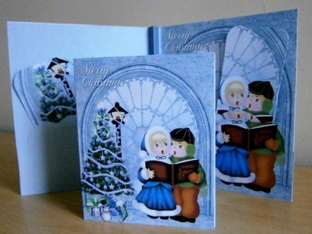 Christmas Carolers Book Kit