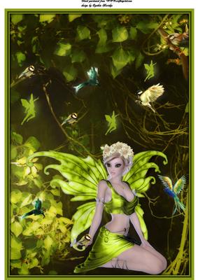 A4 Woodland Fairy