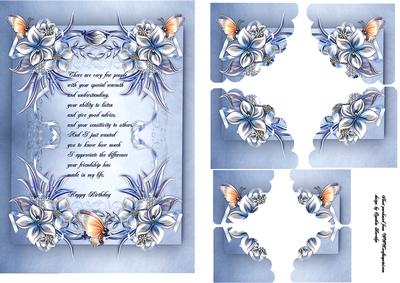 Winter Flowers Verse Corner Pryamage