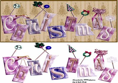 Dl Christmas Decoupage