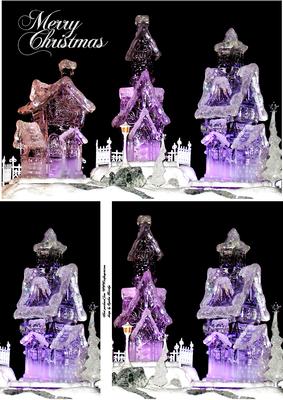 Christmas Ice Houses