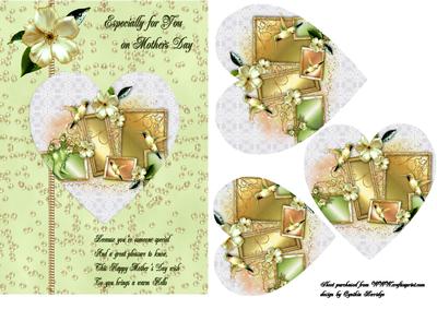 Mint Mothers Day Card