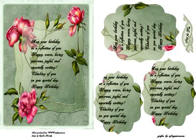Rose Birthday Verse