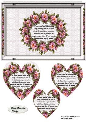 Roses Heart Anniversary