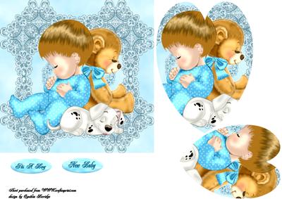 Baby Boy and Lace