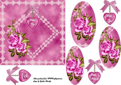 Pink Diamond Roses