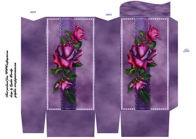 Twilight Rose Pinch Bag