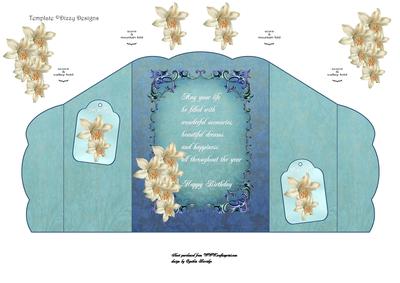 Lily and Verse Fold Card