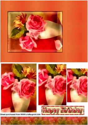 Rose in Vase
