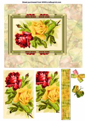 Red and Yellow Roses