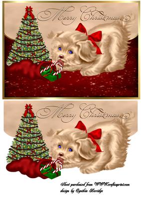 Merry Christmas Puppy