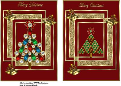 2 Christmas Card Fronts